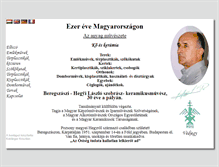 Tablet Screenshot of laszlodehegy.hu
